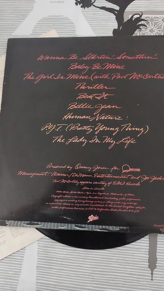 Vinilo Michael Jackson Thriller