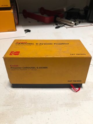 Objetivo kodak f-150mm