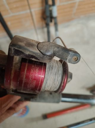 Lote Cañas Pescar Vintage