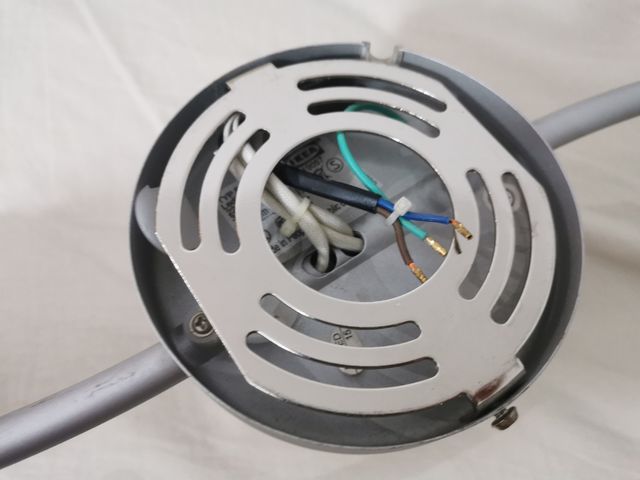 Lámpara techo 3 luces - Plata