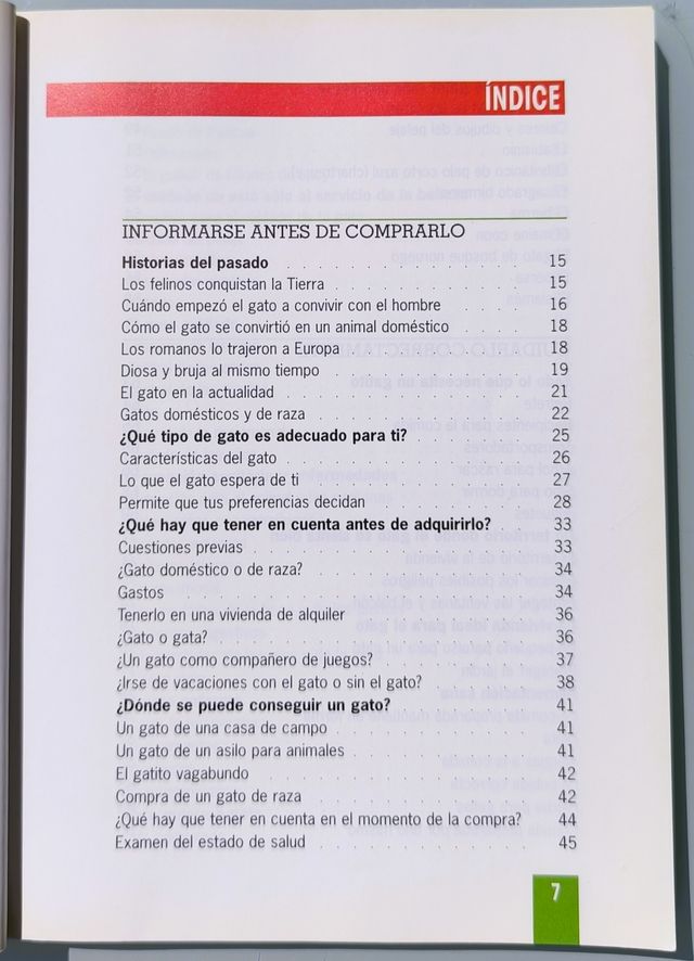 El nuevo libro de los Gatos