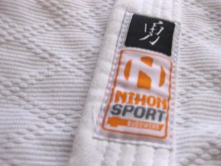 Kimono judo blanco Gym Kyubi 8-10 años 130cm NIHON