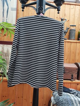 Camisetas rayas blanco-negro