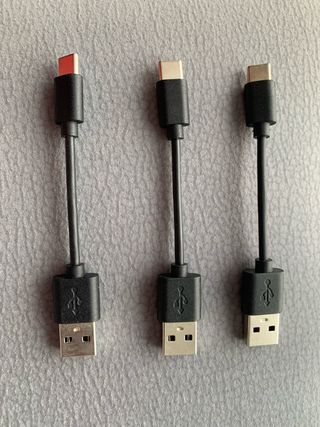 3 Cables USB-C a USB