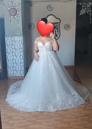 Vestido novia blanco