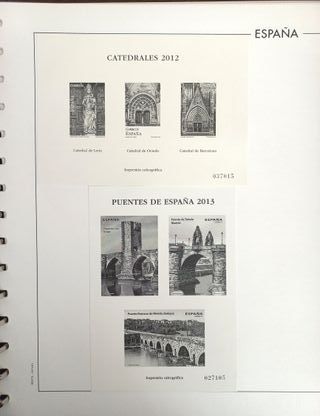 Sellos. Pruebas de lujo. Pruebas Especiales