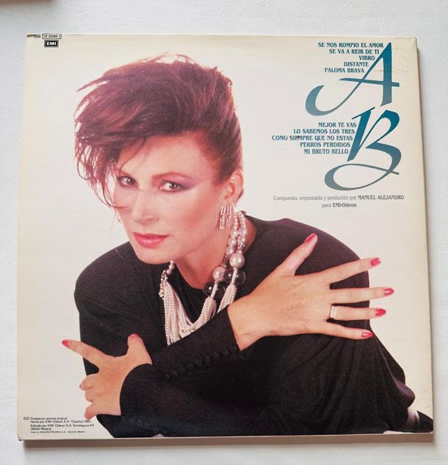 Rocio Jurado - Paloma Brava LP (1985)