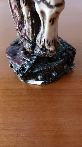 Candelabros góticos - Calaveras & Dragón