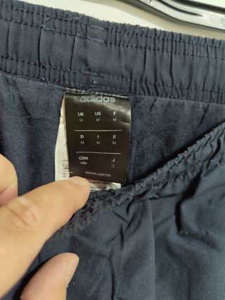 Pantalon chandal adidas azul marino talla M