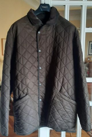 Chaqueta acolchada Barbour marrón