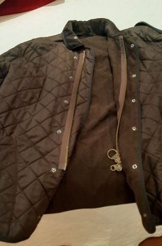 Chaqueta acolchada Barbour marrón