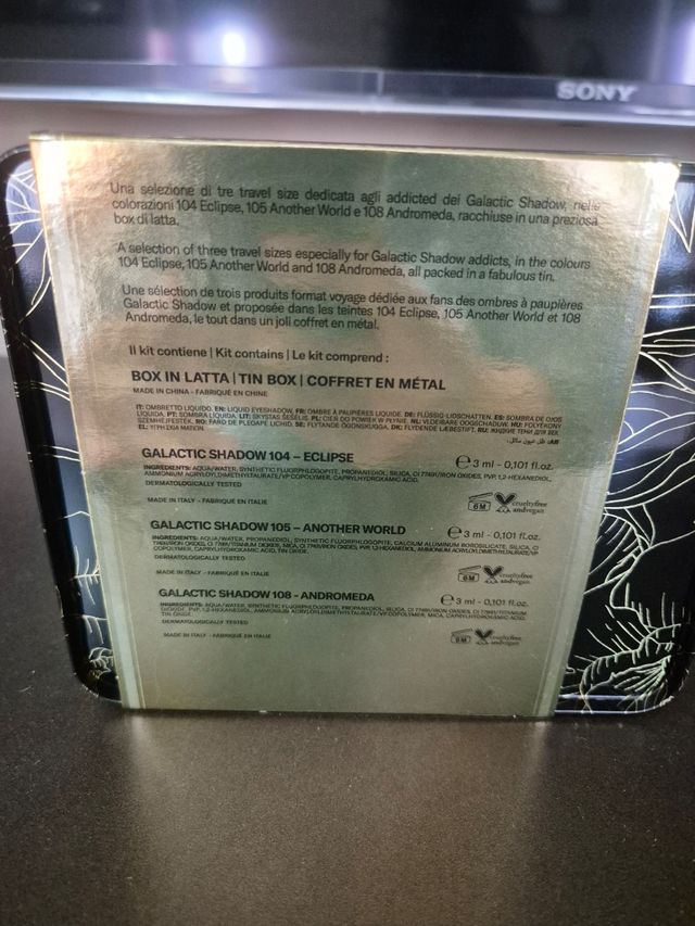 MESAUDA Shine Privé - 3 ombretti liquidi