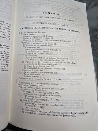 Manual de Historia del Derecho I y II