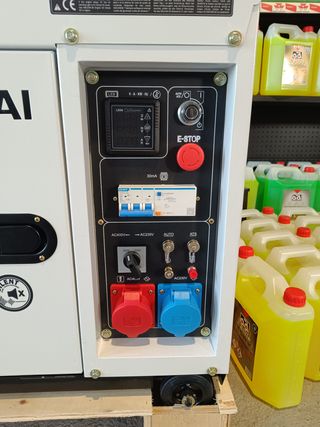 Generador insonorizado