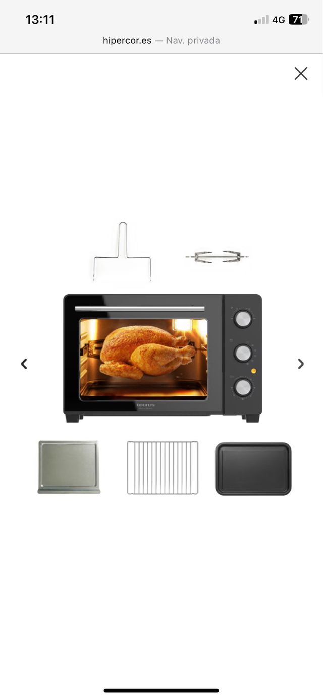 Horno Taurus Horizon 30 - 30L