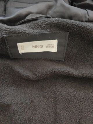 Abrigo Mango Niño 152 cm.

