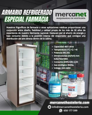 Armario Expositor Refrigerado Especial Farmacia
