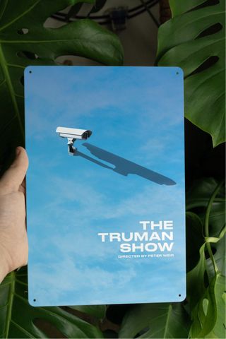 Poster Metallo Film Il Truman Show