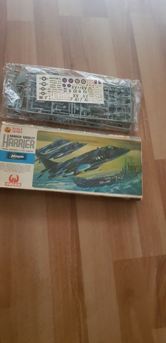 Kit de maqueta de avión Hawker