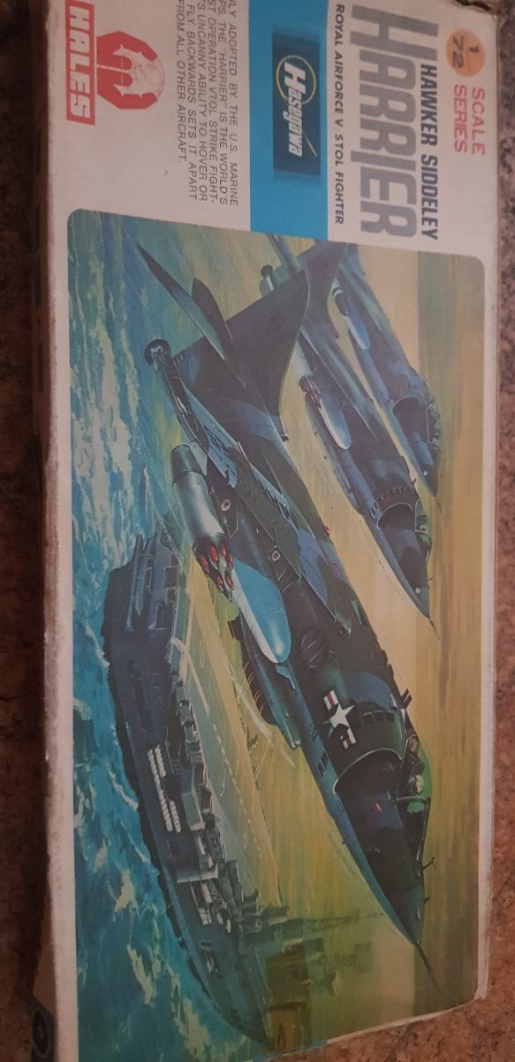 Kit de maqueta de avión Hawker