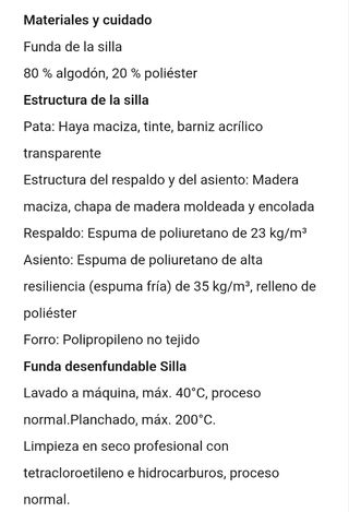 SILLA IKEA HENRIKSDAL CON FUNDA