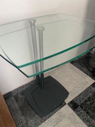 Mesas cristal salon - 2 uds.