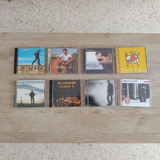 8 CDs Tontxu & Revolver - Pop Rock Nacional