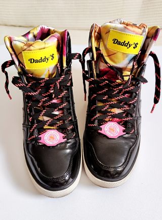 Botines Daddy's negros - cuña oculta