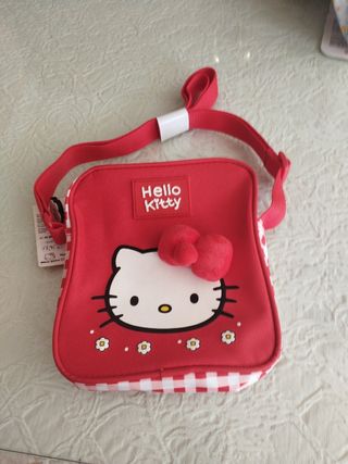 Bolso Hello Kitty niña rojo