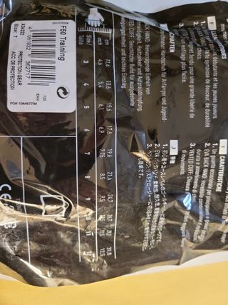 Guantes portero Adidas F50 - Talla 7