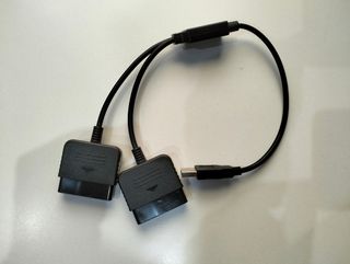 Adaptador 2 mandos PS2 a USB