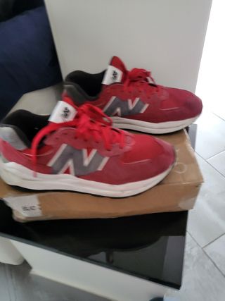 Scarpe Uomo Sportive New Balance  N. 45 Rosse