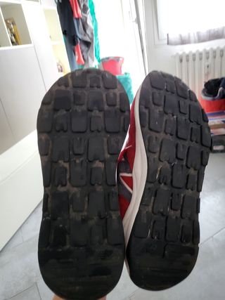 Scarpe Uomo Sportive New Balance  N. 45 Rosse