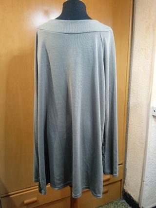 Jersey estampado de mujer para invierno
