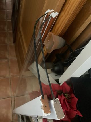 2 Puertas cristal armario 149x37.5cm