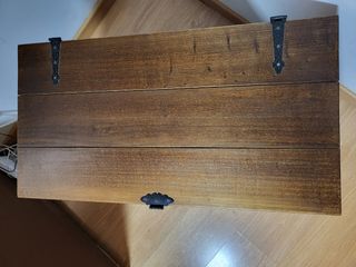 Baúl madera antiguo