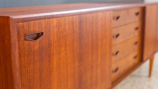 Aparador danés vintage mid-century