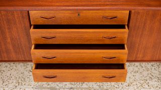 Aparador danés vintage mid-century