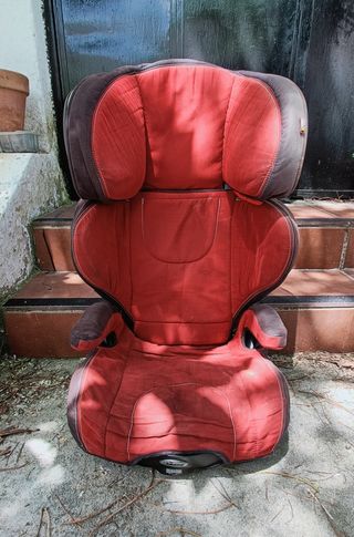 Silla coche roja isofix
