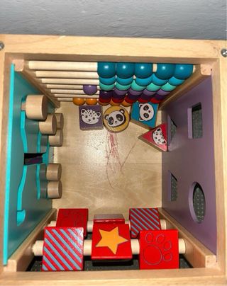 Centro actividades bebé madera