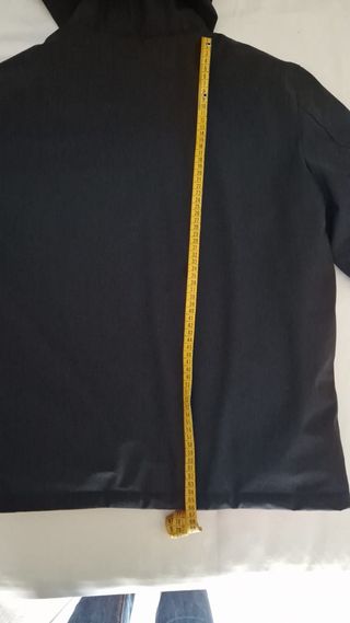 Giubbotto uomo blu imbottito in tessuto impermeabi