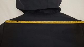 Giubbotto uomo blu imbottito in tessuto impermeabi