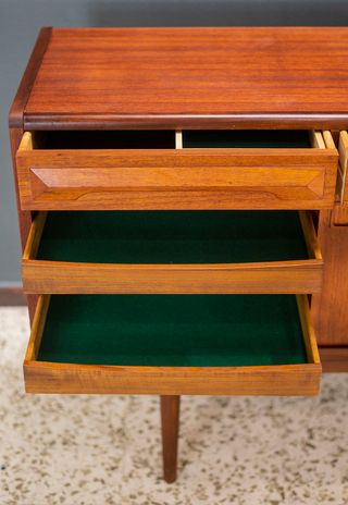 Aparador danés vintage mid-century