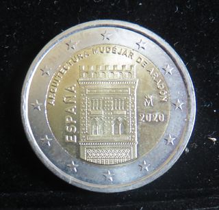 2€ ESPAÑA 2020 MUDEJAR ARAGON