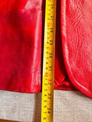 Americana de cuero unica y original