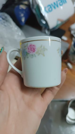 Juego tazas té porcelana China