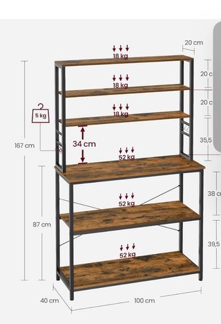 Estantería tipo industrial