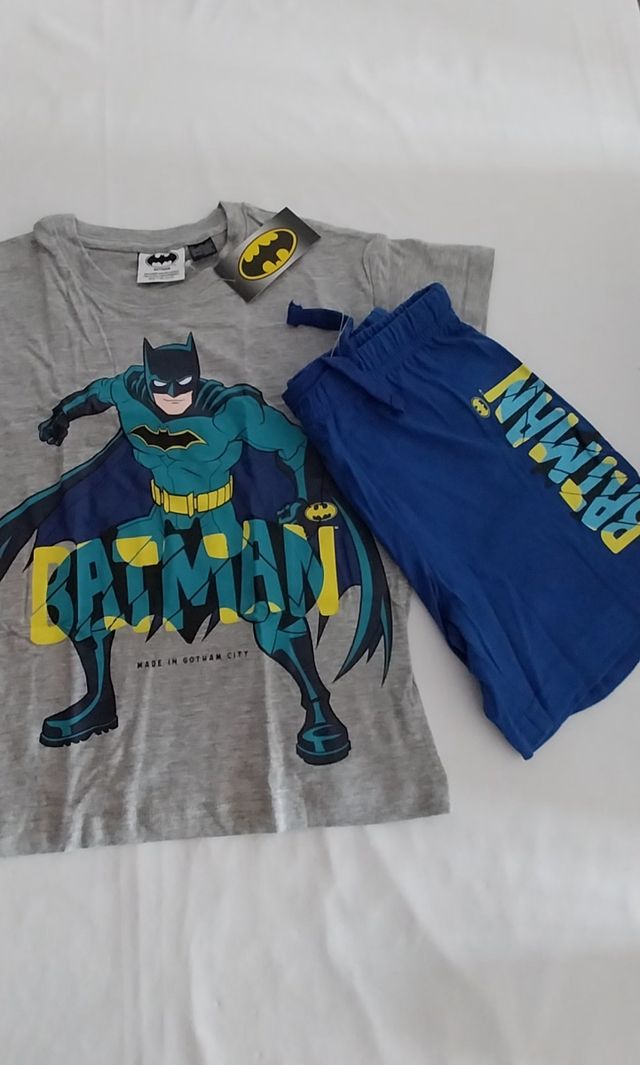 Pijama Batman niñ@-  100% ecológico algodon Nuevo