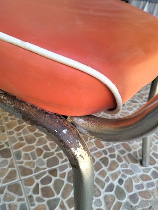 Silla estilo diner americana