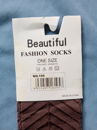 Medias marrones Queen & King - Talla única